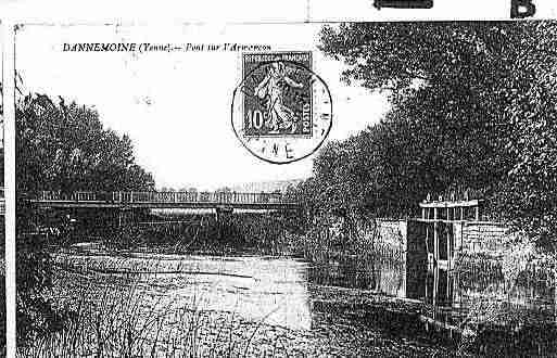 Ville de DANNEMOINE Carte postale ancienne