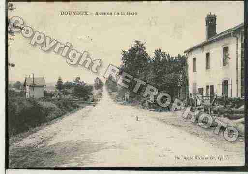 Ville de DOUNOUX Carte postale ancienne