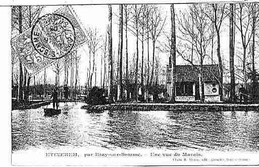 Ville de ETINEHEM Carte postale ancienne