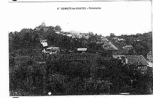 Ville de GOMETZLECHATEL Carte postale ancienne