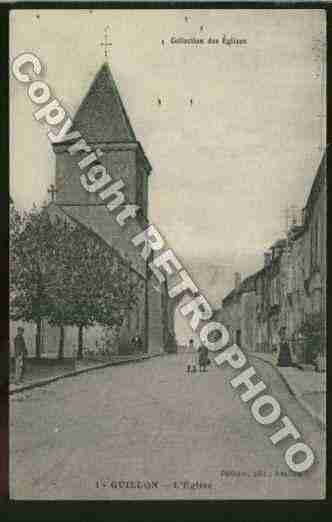 Ville de GUILLON Carte postale ancienne