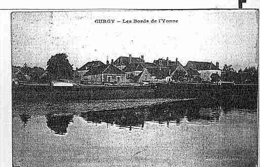 Ville de GURGY Carte postale ancienne