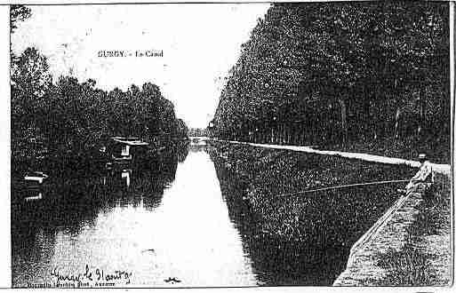 Ville de GURGY Carte postale ancienne