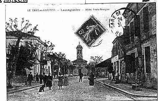 Ville de LAMAGISTERE Carte postale ancienne
