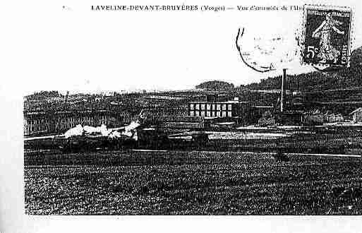 Ville de LAVELINEDEVANTBRUYERES Carte postale ancienne