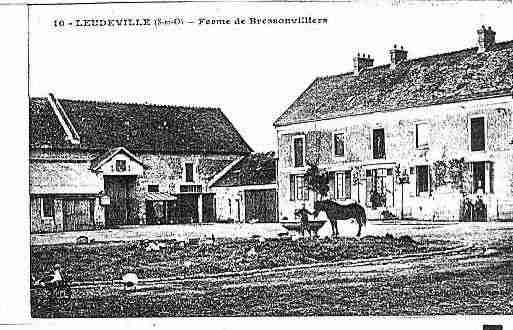 Ville de LEUDEVILLE Carte postale ancienne