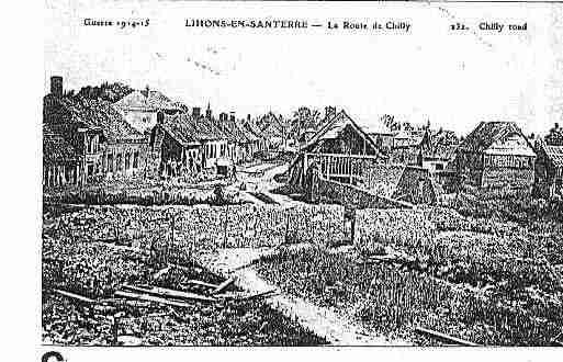 Ville de LIHONS Carte postale ancienne