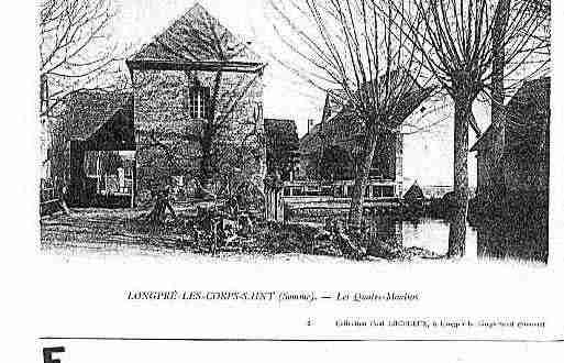 Ville de LONGPRELESCORPSSAINTS Carte postale ancienne