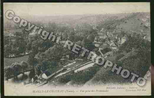 Ville de MAILLYLECHATEAU Carte postale ancienne