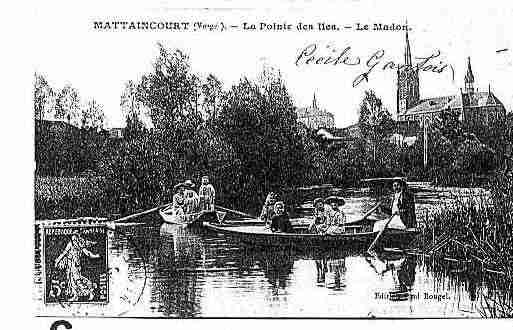 Ville de MATTAINCOURT Carte postale ancienne