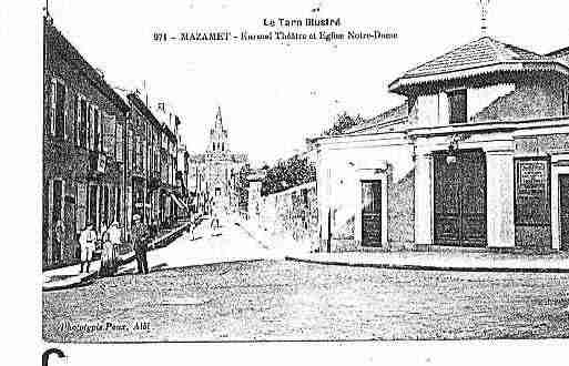 Ville de MAZAMET Carte postale ancienne