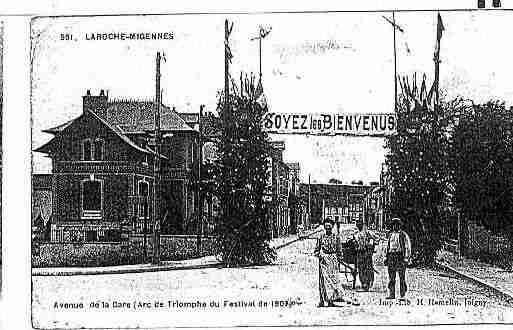 Ville de MIGENNES Carte postale ancienne