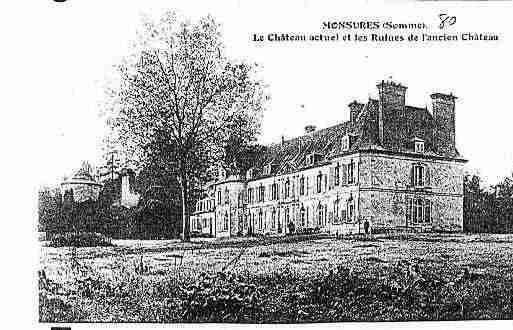 Ville de MONSURES Carte postale ancienne