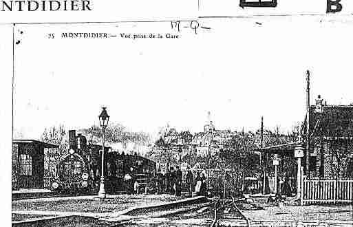 Ville de MONTDIDIER Carte postale ancienne