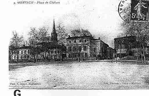 Ville de MONTECH Carte postale ancienne