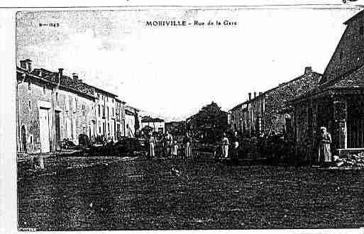 Ville de MORIVILLE Carte postale ancienne