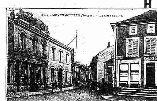 Ville de MOYENMOUTIER Carte postale ancienne