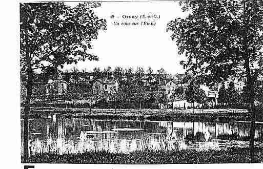 Ville de ORSAY Carte postale ancienne