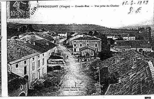 Ville de ORTONCOURT Carte postale ancienne