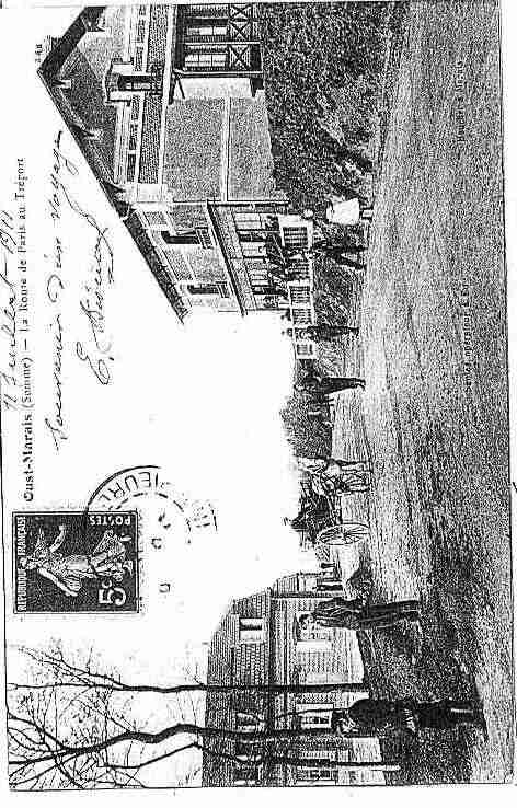 Ville de OUSTMAREST Carte postale ancienne