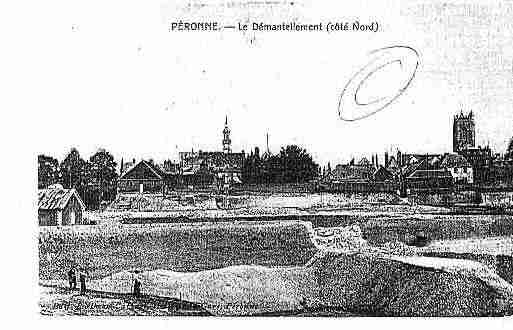 Ville de PERONNE Carte postale ancienne