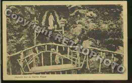Ville de PETITEFOSSE(LA) Carte postale ancienne