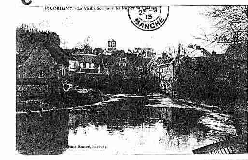 Ville de PICQUIGNY Carte postale ancienne