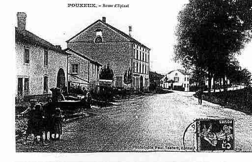 Ville de POUXEUX Carte postale ancienne