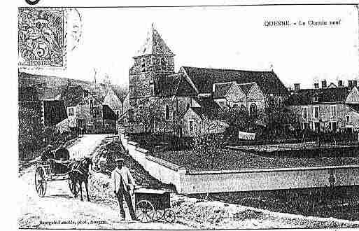 Ville de QUENNE Carte postale ancienne