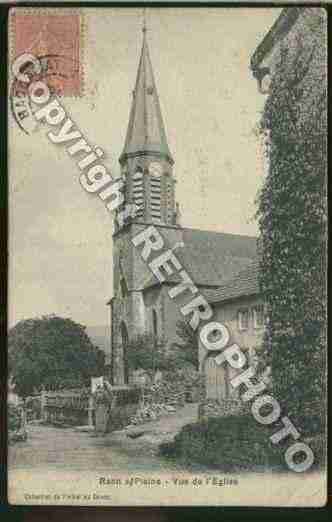 Ville de RAONSURPLAINE Carte postale ancienne