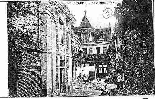 Ville de RAVIERES Carte postale ancienne