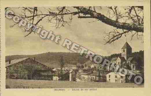 Ville de RELANGES Carte postale ancienne