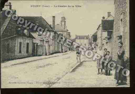 Ville de RUGNY Carte postale ancienne