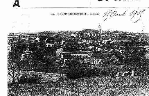 Ville de SAINTAUBINCHATEAUNEUF Carte postale ancienne