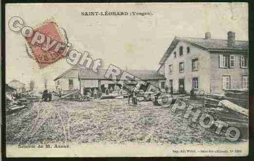 Ville de SAINTLEONARD Carte postale ancienne
