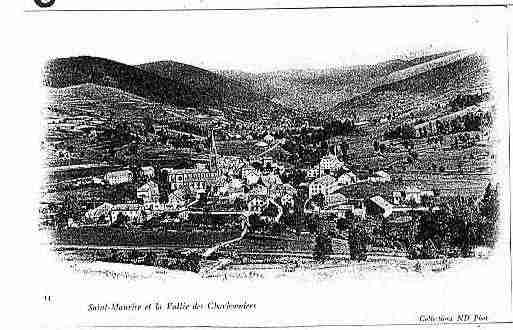 Ville de SAINTMAURICESURMOSELLE Carte postale ancienne