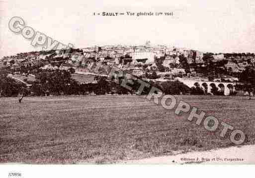 Ville de SAULT Carte postale ancienne