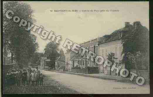 Ville de SAUVIGNYLEBOIS Carte postale ancienne