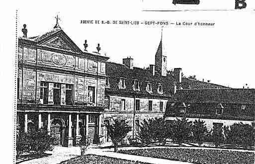 Ville de SEPTFONDS Carte postale ancienne