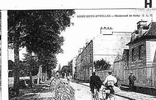 Ville de SOISYSURSEINE Carte postale ancienne