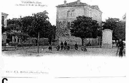 Ville de TARADEAU Carte postale ancienne