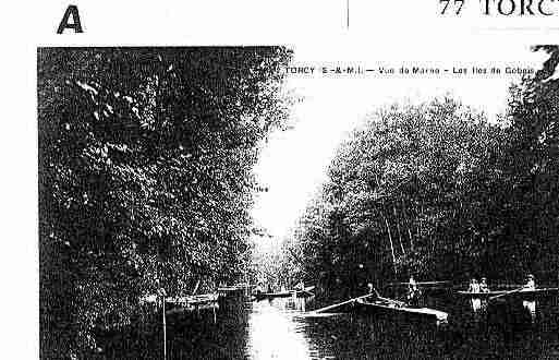 Ville de TORCY Carte postale ancienne