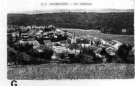 Ville de TREMONZEY Carte postale ancienne