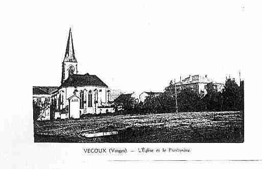 Ville de VECOUX Carte postale ancienne