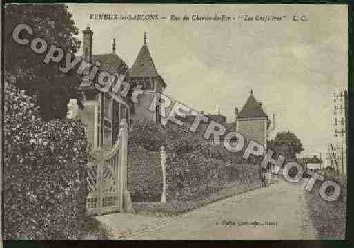 Ville de VENEUXLESSABLONS Carte postale ancienne