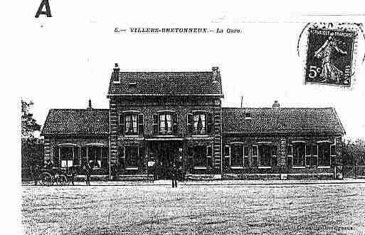 Ville de VILLERSBRETONNEUX Carte postale ancienne