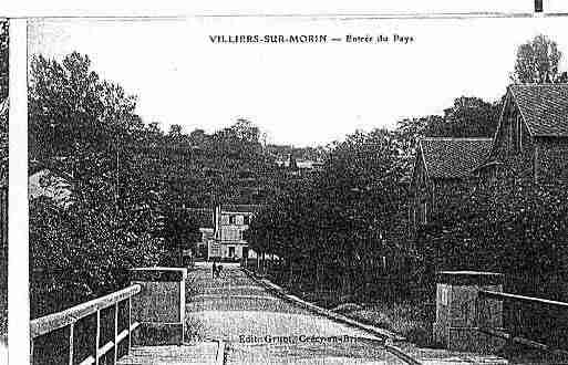Ville de VILLIERSSURMORIN Carte postale ancienne