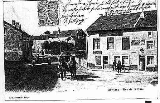 Ville de XERTIGNY Carte postale ancienne