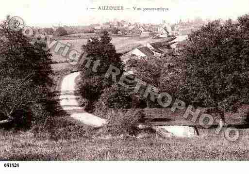 Ville de AUZOUERENTOURAINE, carte postale ancienne