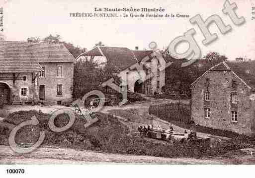 Ville de FREDERICFONTAINE, carte postale ancienne